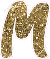 CU 23.5" Individuals - Gold Sparkle M