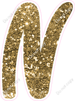 CU 23.5" Individuals - Gold Sparkle N