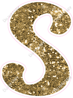 CU 23.5" Individuals - Gold Sparkle S