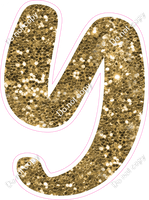 CU 23.5" Individuals - Gold Sparkle Y