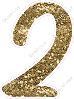 CU 23.5" Individuals - Gold Sparkle 2