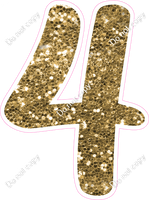 CU 23.5" Individuals - Gold Sparkle 4