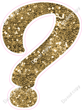 CU 23.5" Individuals - Gold Sparkle ?