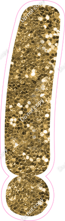 CU 23.5" Individuals - Gold Sparkle !