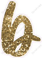 CU 23.5" Individuals - Gold Sparkle b