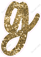 CU 23.5" Individuals - Gold Sparkle g