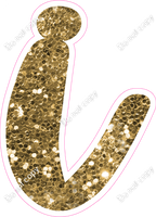 CU 23.5" Individuals - Gold Sparkle i