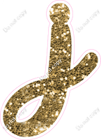 CU 23.5" Individuals - Gold Sparkle j