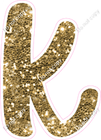 CU 23.5" Individuals - Gold Sparkle k