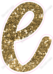 CU 23.5" Individuals - Gold Sparkle l