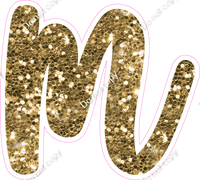 CU 23.5" Individuals - Gold Sparkle m