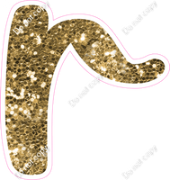 CU 23.5" Individuals - Gold Sparkle r