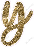 CU 23.5" Individuals - Gold Sparkle y