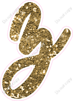 CU 23.5" Individuals - Gold Sparkle z