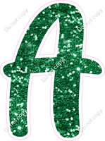 CU 23.5" Individuals - Green Sparkle A