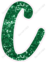 CU 23.5" Individuals - Green Sparkle C