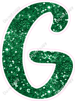 CU 23.5" Individuals - Green Sparkle G