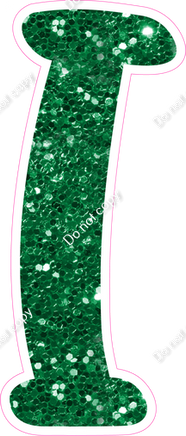 CU 23.5" Individuals - Green Sparkle I