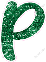 CU 23.5" Individuals - Green Sparkle P