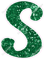 CU 23.5" Individuals - Green Sparkle S