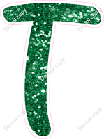 CU 23.5" Individuals - Green Sparkle T