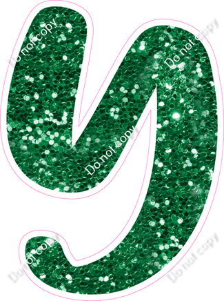 CU 23.5" Individuals - Green Sparkle Y