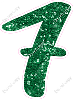 CU 23.5" Individuals - Green Sparkle 7