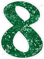 CU 23.5" Individuals - Green Sparkle 8