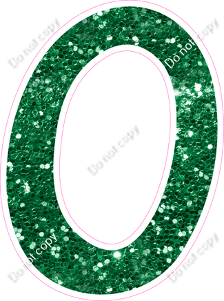 CU 23.5" Individuals - Green Sparkle