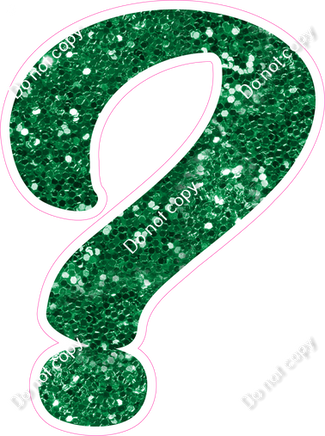 CU 23.5" Individuals - Green Sparkle ?