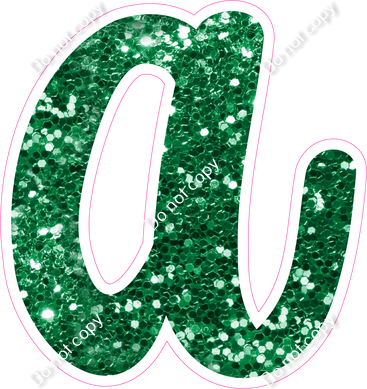 CU 23.5" Individuals - Green Sparkle a