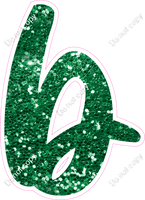 CU 23.5" Individuals - Green Sparkle b