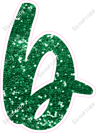 CU 23.5" Individuals - Green Sparkle b