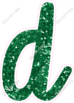 CU 23.5" Individuals - Green Sparkle d