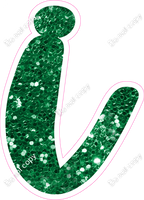 CU 23.5" Individuals - Green Sparkle i