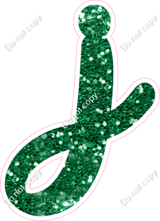CU 23.5" Individuals - Green Sparkle j