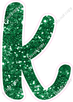 CU 23.5" Individuals - Green Sparkle k