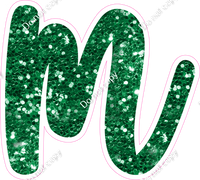 CU 23.5" Individuals - Green Sparkle m