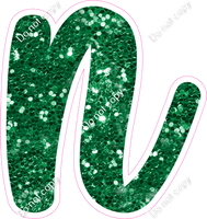 CU 23.5" Individuals - Green Sparkle n