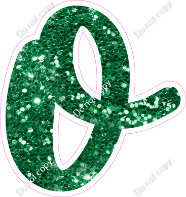 CU 23.5" Individuals - Green Sparkle o