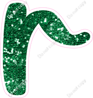 CU 23.5" Individuals - Green Sparkle r