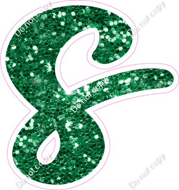 CU 23.5" Individuals - Green Sparkle s