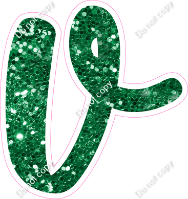 CU 23.5" Individuals - Green Sparkle v