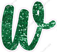 CU 23.5" Individuals - Green Sparkle w