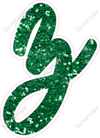 CU 23.5" Individuals - Green Sparkle z