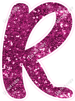 CU 23.5" Individuals - Hot Pink Sparkle R