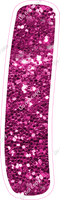 CU 23.5" Individuals - Hot Pink Sparkle 1