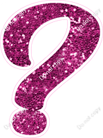 CU 23.5" Individuals - Hot Pink Sparkle ?