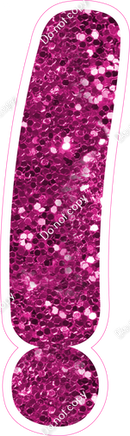 CU 23.5" Individuals - Hot Pink Sparkle !