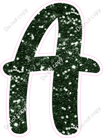 CU 23.5" Individuals - Hunter Green Sparkle A